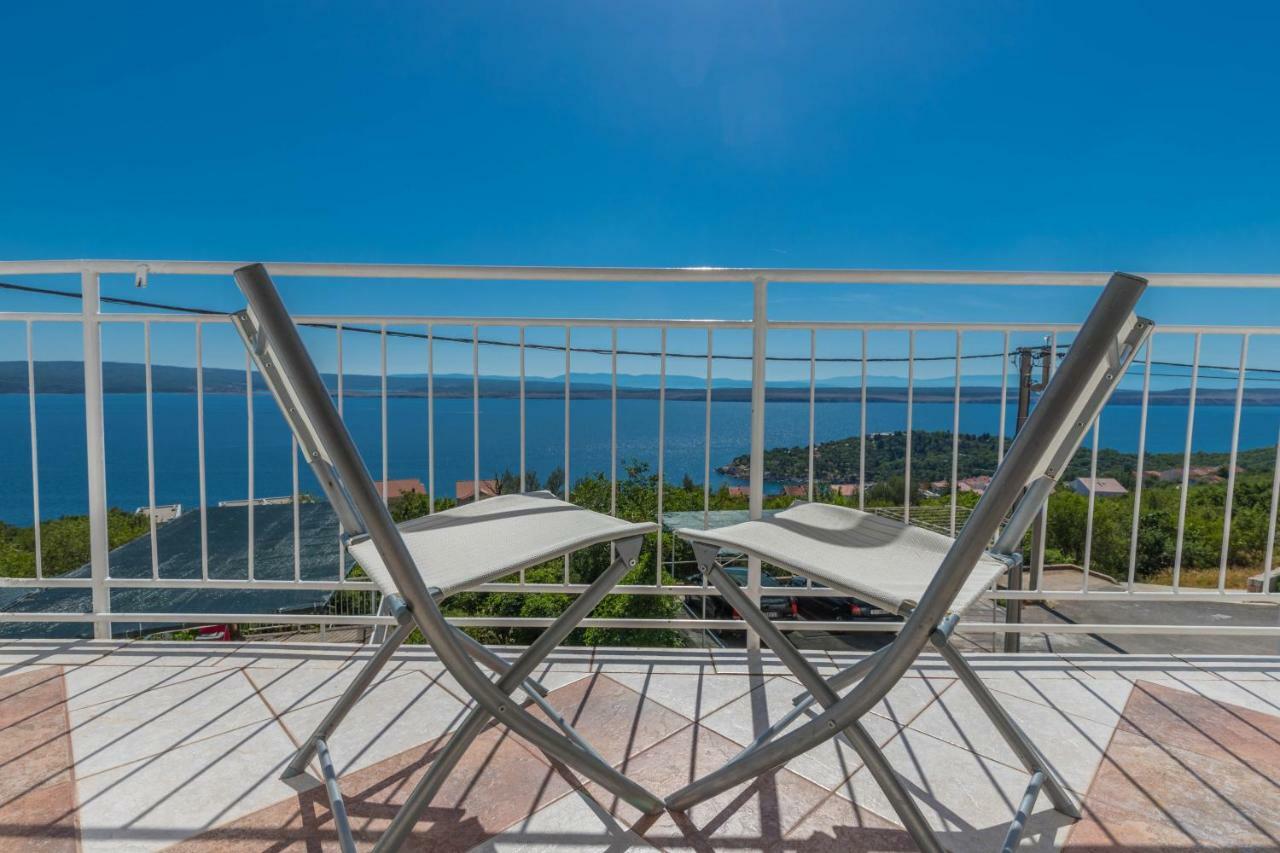 Apartman Zlatica Dramalj Kültér fotó